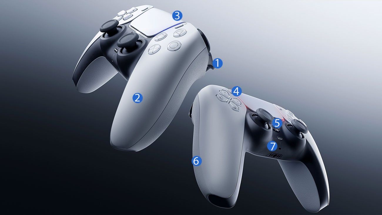 PS5 newest Dualsense Controller Starli Blue